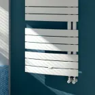 Hydraulik Heizkörper in weiß lackiertem Stahl Sail Scirocco H Viadurini