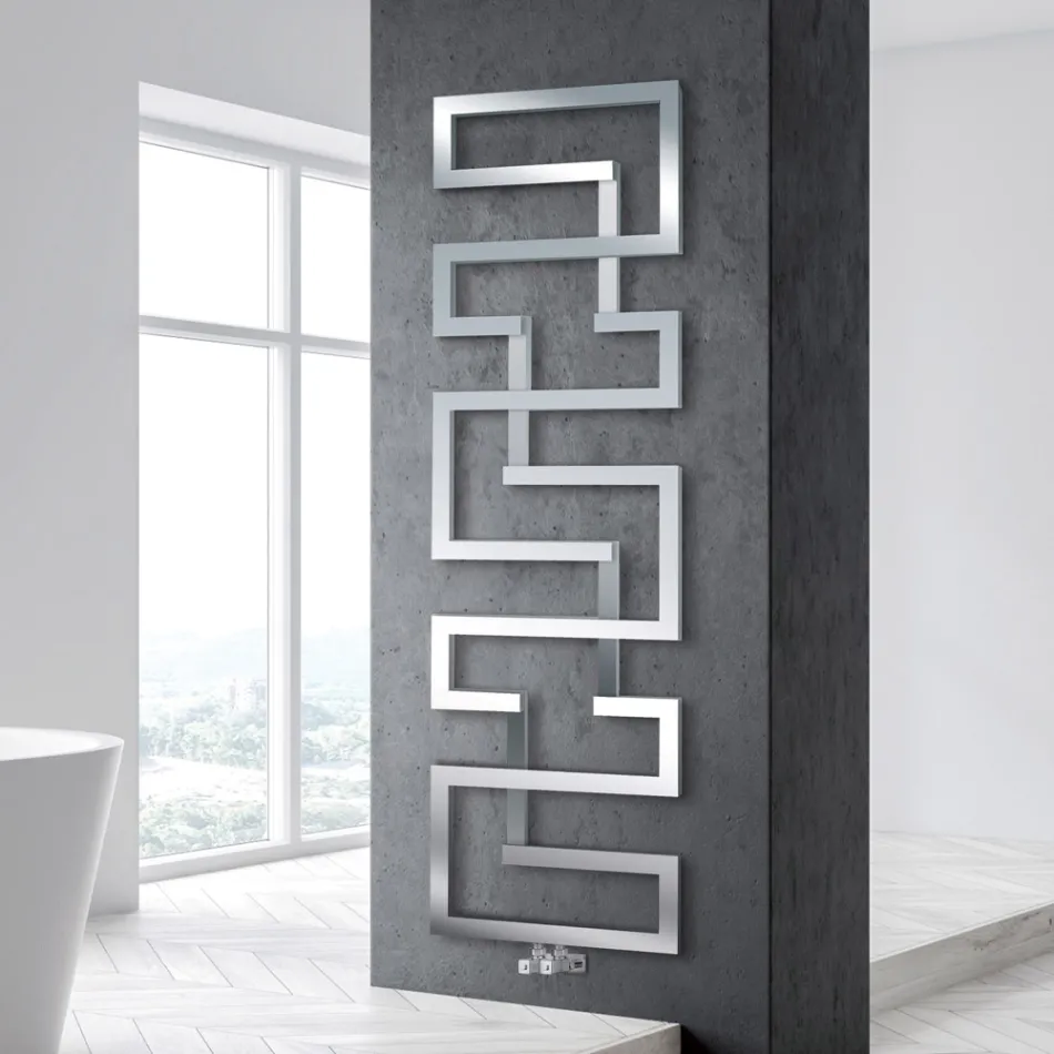 Hydraulischer Heizkörper aus Edelstahl, hergestellt in Italien – Ofen Viadurini