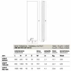 Hydraulikvertikalstrahler, Stahlabdeckung, Scirocco H Licht Viadurini