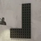 Termoarredo lego moderner elektrischer gefärbt, Ziegel von Scirocco H Viadurini