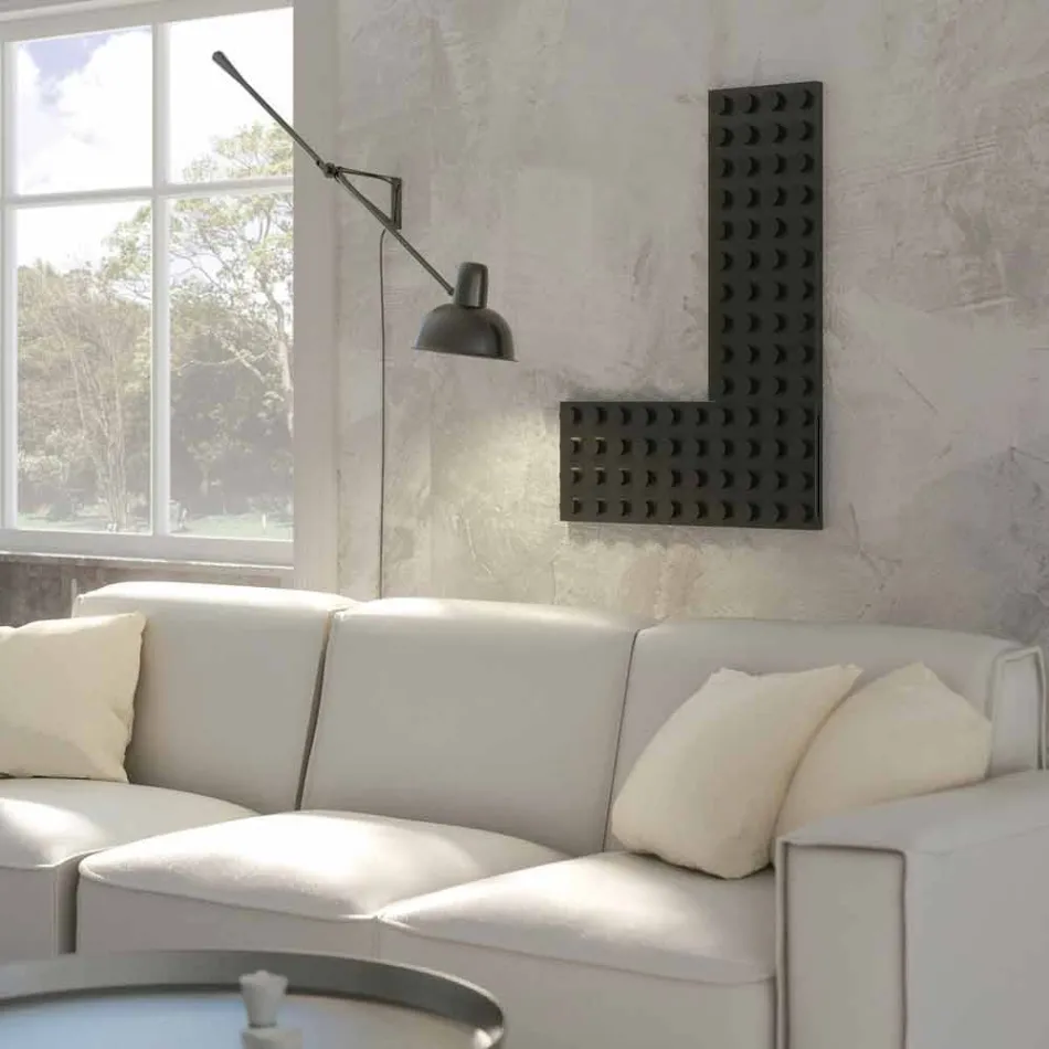 Termoarredo lego moderner elektrischer gefärbt, Ziegel von Scirocco H Viadurini