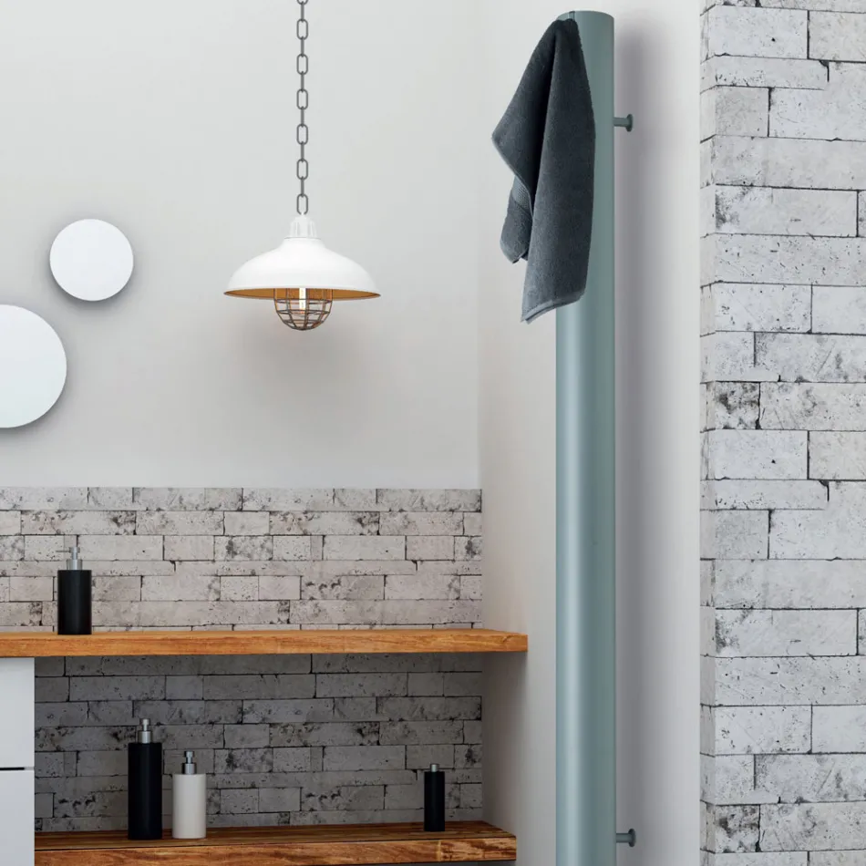 Gemischter Heizkörper aus Aluminiumrohr, hergestellt in Italien – Pandoro Viadurini