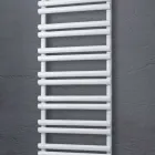 Gemischter beheizter Handtuchhalter aus Kohlenstoffstahl, hergestellt in Italien – bayerisch Viadurini