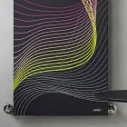 Moderner hydraulischer Wandkühler aus Stahl mit 839 Watt Dekoration - Kelvin Viadurini