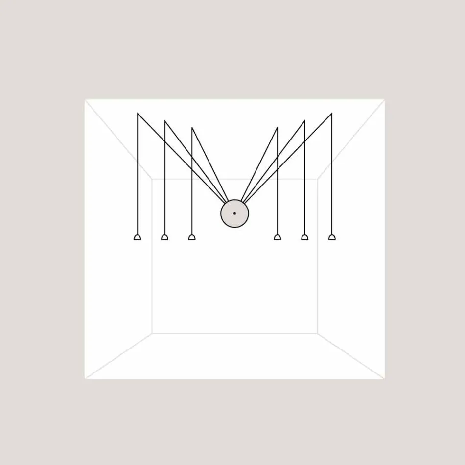 TOSCOT Apuanischen System Rosette Basis 230v in der Toskana gemacht Viadurini
