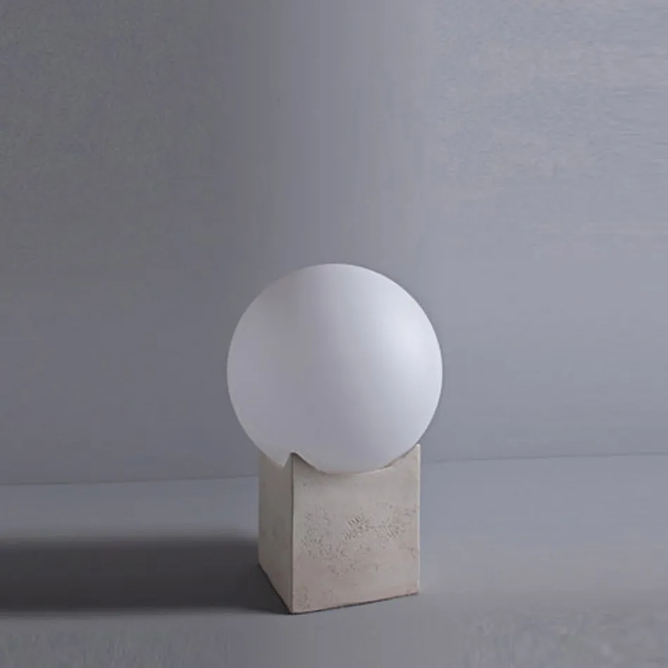 Toscot Atlante Outdoor-Terrakotta-Lichtmast, hergestellt in der Toskana Viadurini