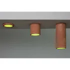 Toscot Carso Einbaustrahler Ø14 cm aus Terrakotta, hergestellt in der Toskana Viadurini