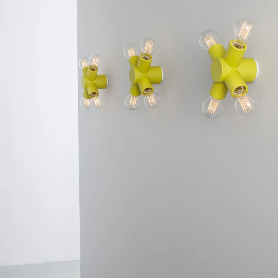 Toscot Traffic Wandleuchte aus Keramik in verschiedenen Ausführungen, hergestellt in der Toskana Viadurini