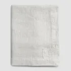 Rechteckige Leinentischdecke mit Knopflöchern und 12 Luxusknöpfen – Mediterran Viadurini