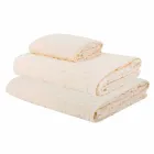 Trio Badetücher in Terry Cotton Handtuch, Gesicht und Gast - Ginestra Viadurini