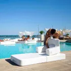 Trona floating Stuhl weiß Design made in Italy Viadurini