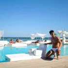 Trona floating Stuhl weiß Design made in Italy Viadurini