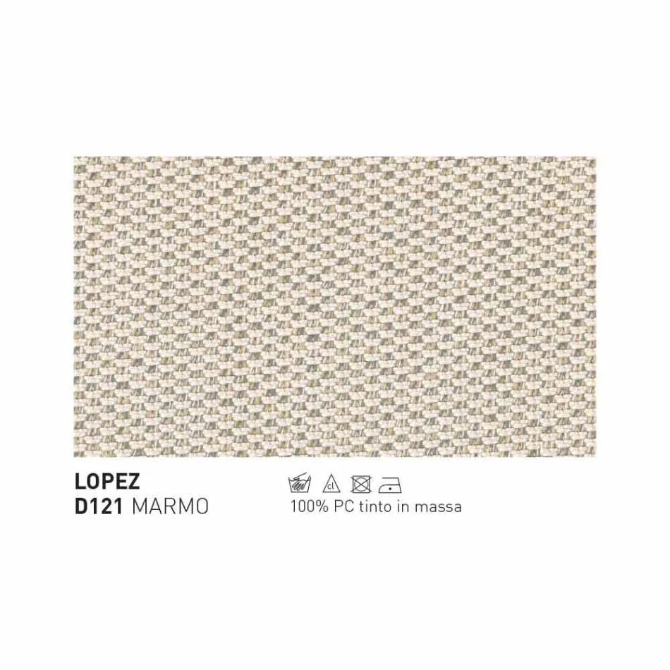 Varaschin Bali modernes 3-Sitzer-Outdoor-Sofa aus massivem Teakholz Viadurini