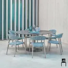 Varaschin Clever Stuhl aus modernem Design Garten, 6 Stück Viadurini