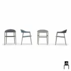 Varaschin Clever Stuhl aus modernem Design Garten, 6 Stück Viadurini