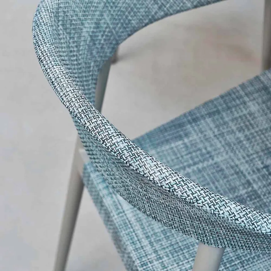 Varaschin Clever Stuhl aus modernem Design Garten, 6 Stück Viadurini