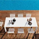 Varaschin Dolmen Gartentisch erweiterbar auf bis zu 380 cm Viadurini