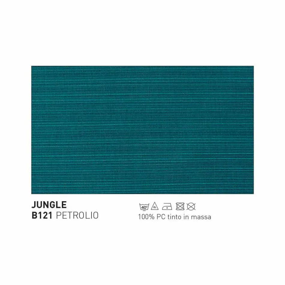 Varaschin Emma Außensessel mit Metall und Stoff bezogen Viadurini