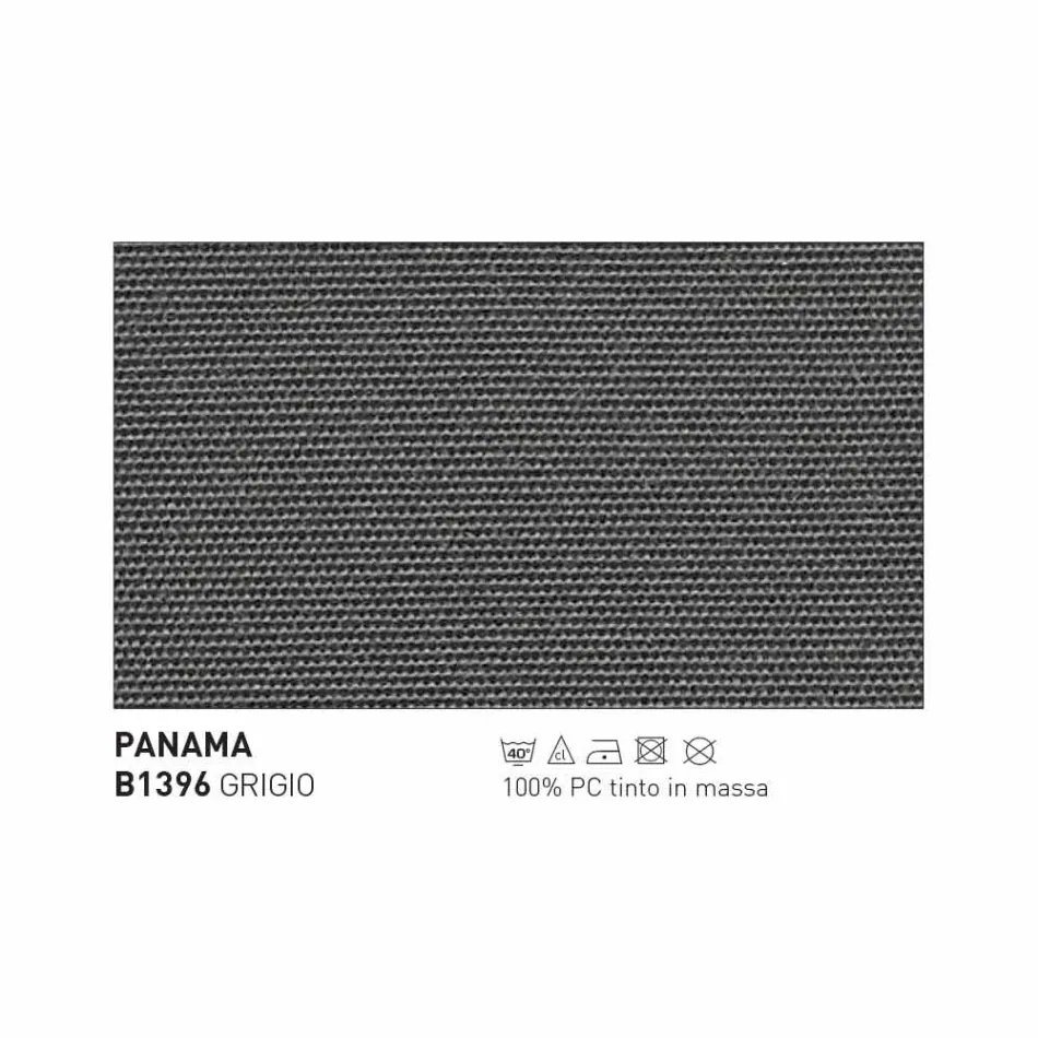 Varaschin Emma Design Gartenstuhl aus Stoff und Aluminium Viadurini