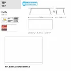 Varaschin Kolonaki Tabelle moderne Gärten in verschiedenen Größen Viadurini