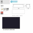 Varaschin Kolonaki Tabelle moderne Gärten in verschiedenen Größen Viadurini