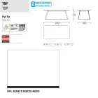 Varaschin Kolonaki Tabelle moderne Gärten in verschiedenen Größen Viadurini