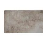 Varaschin Link moderner ausziehbarer Gartentisch, H 73,2 cm Viadurini