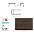 Varaschin Link-Fest Esstisch Garten oder in der Halle H 75 cm Viadurini