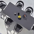 Varaschin Link-Fest Esstisch Garten oder in der Halle H 75 cm Viadurini