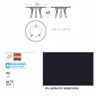 Varaschin Verbindungen Runder Tisch für Innen- / Außen-modernes Design, H 65 cm Viadurini