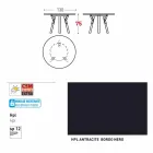 Varaschin verbindet Rundgartentisch mit Teak Beinen, H 75cm Viadurini