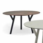 Varaschin Verbindungen Runder Tisch modernes Design Garten, H 75 cm Viadurini