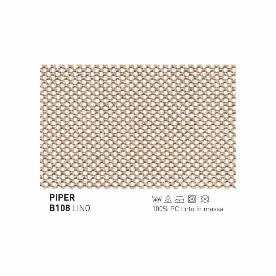 Varaschin Summer Outdoor Hocker aus Stahl und Stoff Viadurini