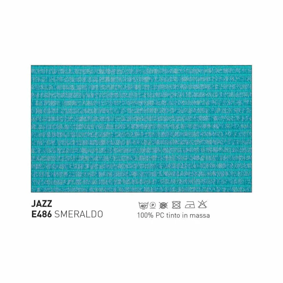 Varaschin Summer Outdoor Hocker aus Stahl und Stoff Viadurini