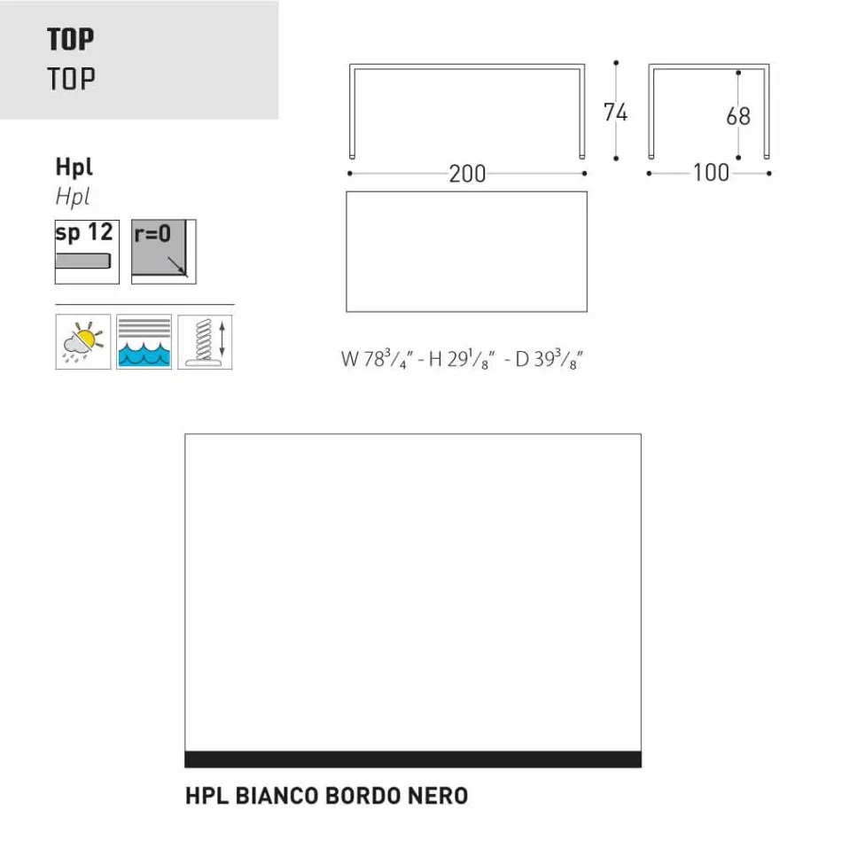 Varaschin Victor Tisch für den Innen-und Garten speisen, modernes Design Viadurini