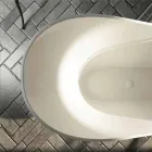 Moderne freistehende Designbadewanne hergestellt in Italy Ragusa Viadurini