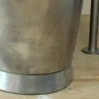 Badewanne freistehende Kupferbad fertig in Nickel Julia Viadurini