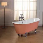 Badewanne aus Gusseisen mit Melissa Füßen Viadurini