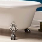 Design freistehende Badewanne, Füße in verchromter Ausführung - Frei Viadurini