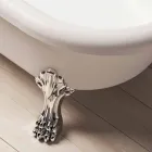 Design freistehende Badewanne, Füße in verchromter Ausführung - Frei Viadurini