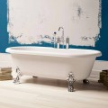 Badewanne Freestanding, im Design, Füße im Chrom Finish - Free