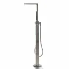 Freistehendes Badezimmer in modernem Design, glänzend weiß oder matt Viadurini