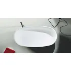 Freistehende Badewanne im Monoblock-Design, hergestellt in Italien, Dongo Viadurini