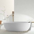 Moderne freistehende Badewanne in einer Ovalenform in Italien hergestellt, Frascati