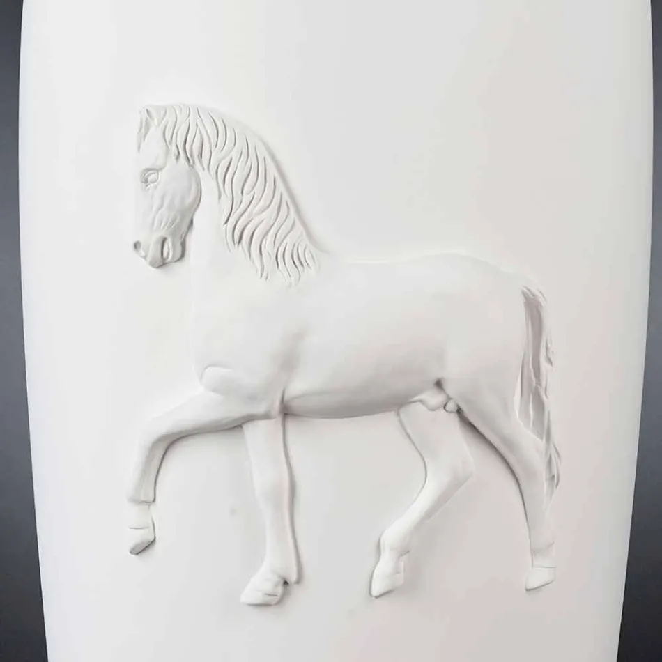 Vase 100% Made in Italy von modernem Design Carlos Viadurini