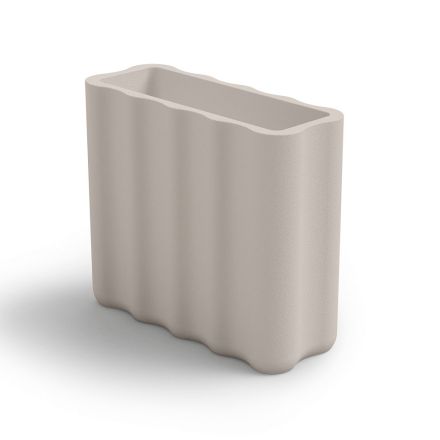 Outdoor-Vase aus farbigem Polyethylen 2 Größen Made in Italy - Barbia Viadurini