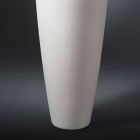 Hohe dekorative weiße Keramikvase Made in Italy - Jacky Viadurini
