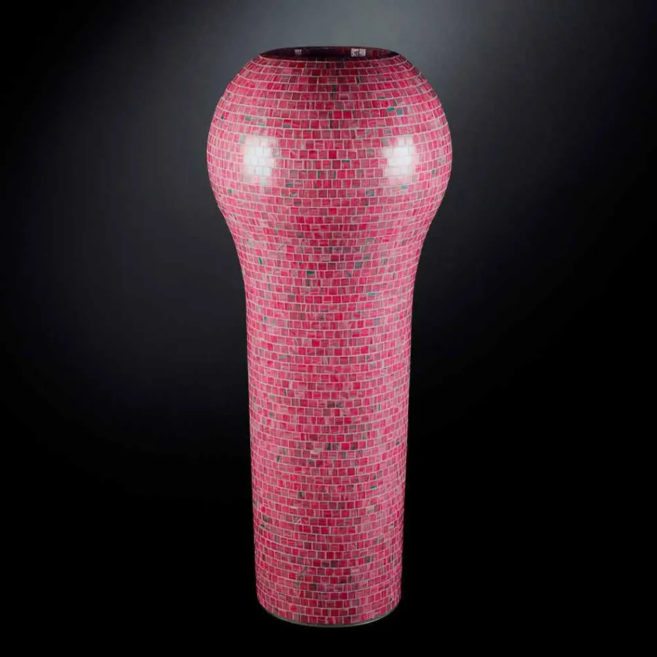Hohe dekorative Vase aus Polyethylen Modernes Design Made in Italy - Takagi Viadurini