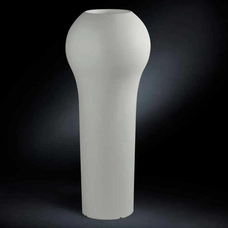 Hohe dekorative Vase aus Polyethylen Modernes Design Made in Italy - Takagi Viadurini