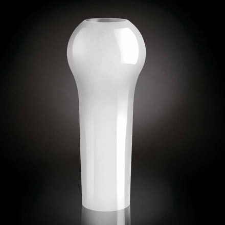 Hohe dekorative Vase aus Polyethylen Modernes Design Made in Italy - Takagi Viadurini